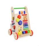 Antepremergator educational 6 in 1 din lemn, 51cm x 32.5cm x 31cm