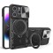 Husa iPhone 13 Pro Max Antisoc cu Protectie Camera Negru TCGP