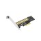ADAPTOR Ugreen M.2 (M)(NVMe) la PCle 3.0, adaptor pt. SSD M.2 cu form factor 2280, 2260, 2242 si 2230 &amp;quot;70503&amp;quot;
