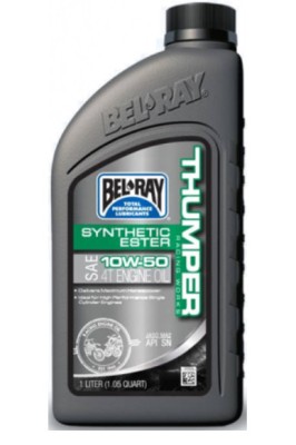 Ulei motor Bel-Ray 10W50 Thumper Racing Sinteric 1 4L foto