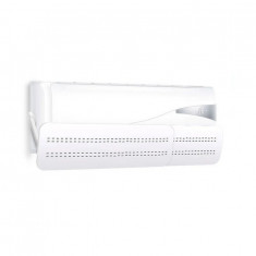 Deflector de aer pentru aparatul de aer condiționat, alb, 52-92 x 16 cm