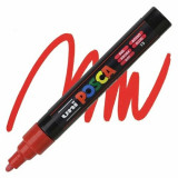 Marker Uni Posca 1.8-2.5Mm PC-5M Rosu