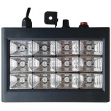 Cumpara ieftin Stroboscop Disco LED Room Strobe 12 LED-uri, Jocuri Lumini, RGB, Sunet/Auto, Rohs, Club/Petreceri