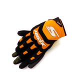 Manusi enduro/atv/cross Asix AS3 Junior, culoare portocaliu, marime YL Cod Produs: MX_NEW MRSLL-967