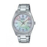 Casio Ceas Bărbați 38.5mm Quartz cu Brățară Metalică Argintie