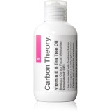 Carbon Theory Vitamin E &amp; Tea Tree Oil crema hidratanta usoara pentru ten acneic 100 ml