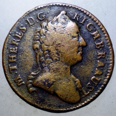 G.048 AUSTRIA MARIA THERESA 1 EIN KREUTZER KREUZER 1761 W