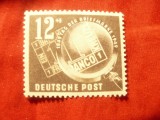 Serie 1 valoare DDR 1949 - Ziua Timbrului, Nestampilat