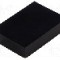 Carcasa ABS, 33mmx47mmx10mm, MASZCZYK - KM-97 BK