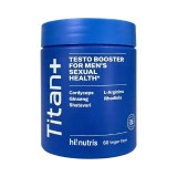 Capsule HI! NUTRIS Titan+ Testo Booster, pentru stimularea erecției, potență și libido, cu L-Arginină și Shatavari, 60 buc