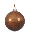 Glob de Craciun - Rusty finish, brown | Kaemingk