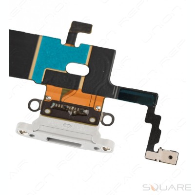 Flex Incarcare iPhone X, White foto