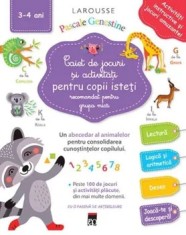 Caiet de jocuri si activitati pentru copii isteti. Un abecedar al animalelor pentru consolidarea cunostintelor copilului. Recomandat pentru grupa mica