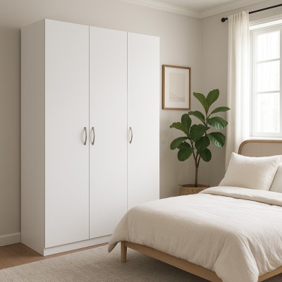 Dulap Haine Adore Diamond 3 Usi cu umeras, 80 x 45 x 170 cm foto