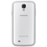 Pachet Folie Sticla + Husa plastic Originala Samsung I9500 Galaxy S4 EF-PI950BW