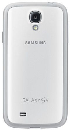 Pachet Folie Sticla + Husa plastic Originala Samsung I9500 Galaxy S4 EF-PI950BW