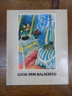Lucia Dem Balacescu 1971 cu dedicatia artistei catre Emil Manu foto