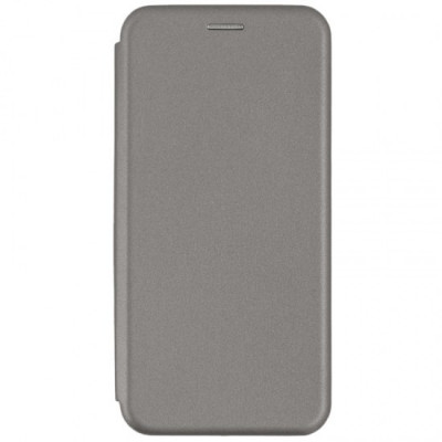 Husa Flip Cover Magnetic Pentru Samsung Galaxy J6 Plus, J610F, Gri foto