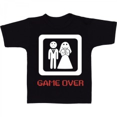 Tricou &quot; Game over &quot;