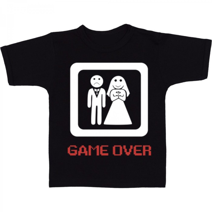 Tricou &quot; Game over &quot;