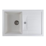 Chiuveta de bucatarie Elefant Premium Troya 7850 , Alb 776x496 mm Innovative ReliableTools