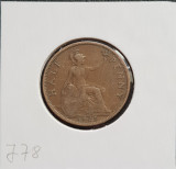 j78 Marea Britanie Half Penny 1929