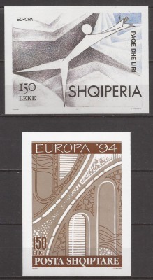 ALBANIA 1994,1995 EUROPA CEPT ( 2 colite ndt.) MNH foto