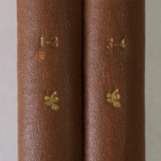 ION GHICA , SCRISORI CATRE VASILE ALECSANDRI , 2 CARTI , 4 VOLUME IN COLEGAT , INCEPUTUL SEC. XX