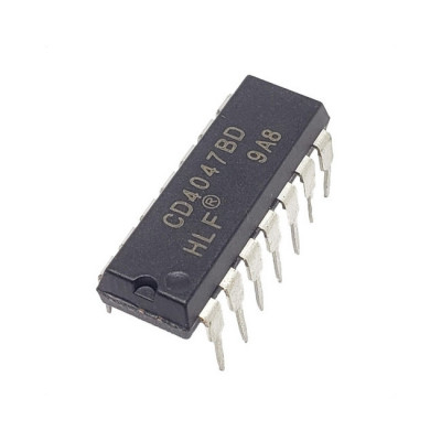 Circuit integrat astabil/monostabil, multivibrator CD4047BD foto