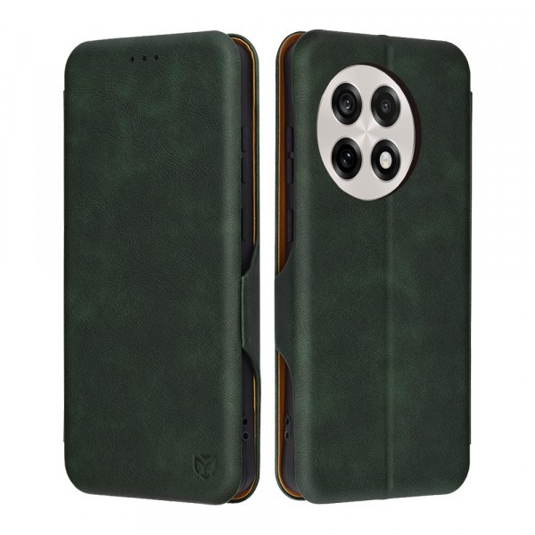 Husa pentru OnePlus 13R, Techsuit, Safe Wallet Plus, Verde