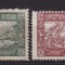 ROMANIA 1906 EXPOZITIUNEA GENERALA BUCURESTI SET 4 VINIETE GUMA ORIGINALA STARE MNH