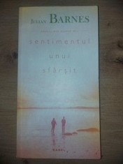 Sentimentul unui sfarsit- Julian Barnes