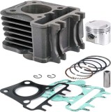 Cumpara ieftin Set Motor Scuter Aprilia Beetle Scarabeo 80cc 4T Piaggio Racire Aer (Cilindru, Piston, Segmenti, Bolt, Garnituri)