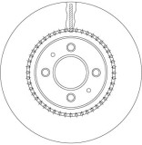 TRW DF6904 Disc frana