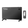 Convector Detoolz, 2000 W, 2 trepte, LED, Wi-Fi, maxim 20 mp, telecomanda inclusa