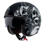 Cumpara ieftin Casca open face pentru scuter - motocicleta MT Le Mans 2 S SV Breakout B2 negru mat (ochelari soare integrati) &ndash; omologare noua ECE 22.06 XXL (63/64cm