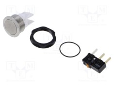 Comutator anti-vandalism SCHURTER Poz: 2 SPDT 5A/125VAC ON-(ON) MSM II
