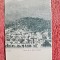 Carte postala, Sinaia, vedere de pe Piscul Cainelui, perioada interbelica