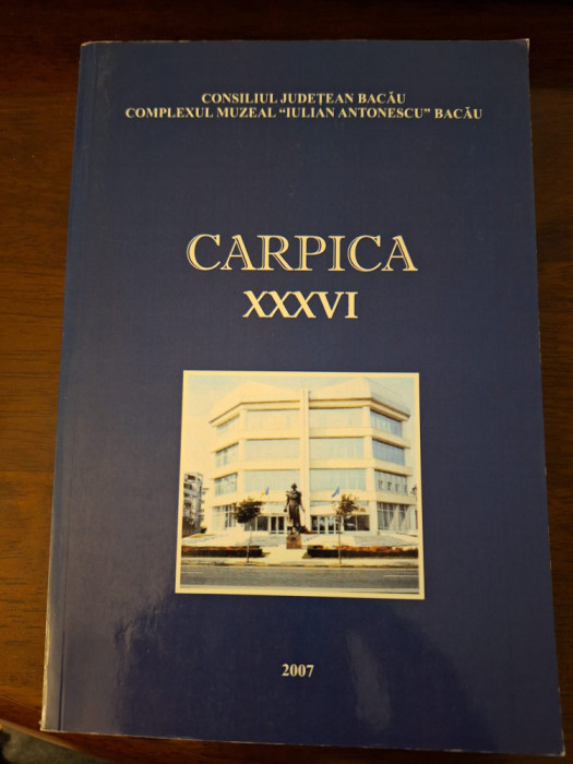 Carpica, XXXVI, 2007 - studii si articole arheologie