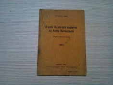 O SUTA DE ANI DELA NASTEREA LUI ALECU HURMUZACHI - Constantin Loghin - 1924 foto