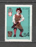 Austria.1986 300 ani Pompieri din Viena MA.971, Nestampilat