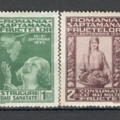 Romania.1934 Expozitia fructelor YR.28