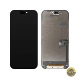 Display cu Touchscreen ZY pentru Apple iPhone 16 Pro cu Rama Versiune LCD In-Cell Negru
