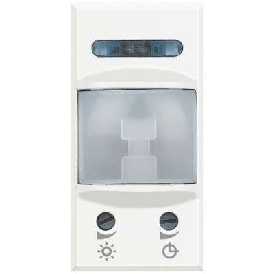 Intrerupator cu senzor de miscare IR 1M Axolute Bticino alb HD4431N foto