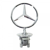 Emblema Mercedes Benz Star, pe capota, crom, 122mm, Mercedes-benz