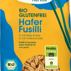 Fusilli cu ovaz fara gluten, bio, 250g Alnavit