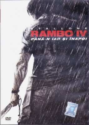 DVD Film: Rambo IV ( 2008, cu Sylvester Stallone; subtitrare romana ) foto