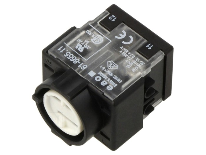 Conector element de contact NC x2