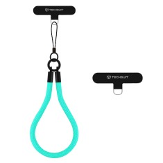 Snur pentru telefon, nylon braided, durabila, universal - caribbean sea foto
