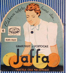 ,,JAFFA&amp;quot;(CEASUL JAFFA,C.CARAIAMU &amp;amp; Co.) INTERBELICA/CATEVA RETETE DIN GRAPEFRUIT foto